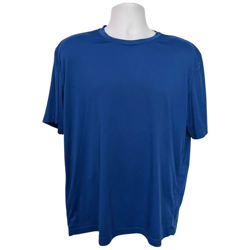 Sport-Tek T-Shirt Mens XL Royal Blue Performance Moisture Wicking Athletic